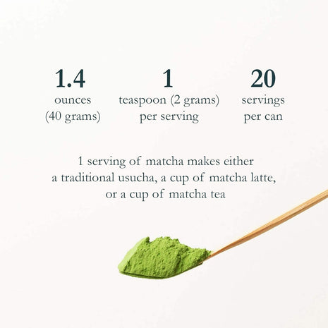 Naoki Matcha Superior Blend Matcha, 40g/1.4oz | Authentic Japanese Ceremonial Grade First Harvest Matcha Green Tea Powder from Uji, Kyoto, Japan