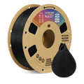 OVERTURE PLA Filament 1.75mm, Neatly Wound 3D Printer Filament 1kg Spool (2.2lbs), Dimensional Accuracy  0.02 mm, Fit Most FDM 3D Printers (Black 1-Pack)