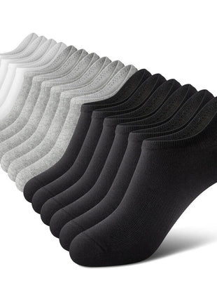 wernies No Show Men Socks, Low Cut Ankle Sock, Men Short Socks Casual Cotton Socks Size 11-13
