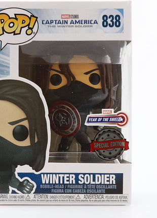 Funko Pop! Marvel: Year of The Shield - The Winter Soldier, Amazon Exclusive