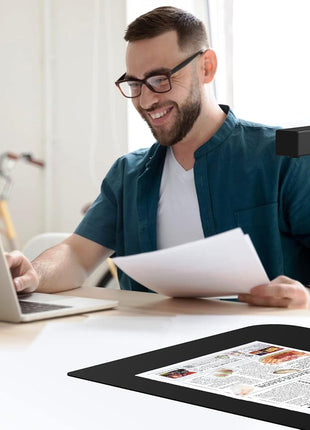 IRIScan Desk 6 Pro-Professional Color Document,Book Scanner,Auto-Flatten & Deskew,21MP,Capture 11x17in,136 Languages OCR,Text to Speech,PDF/Search,PDF/Word/Tiff/Excel,Video Distance Learning,Win&Mac