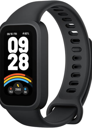 XIAOMI Smart Band 9 Active Global Version 1.47'' Display 18-Day Battery Life Modes All-Day Health and Fitness Monitoring 5ATM (Black)