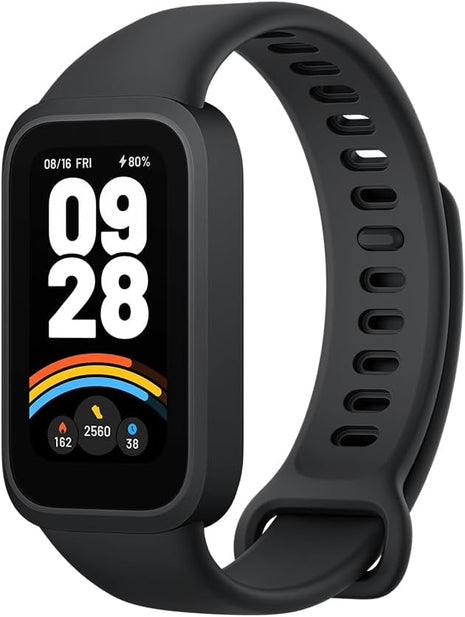 XIAOMI Smart Band 9 Active Global Version 1.47'' Display 18-Day Battery Life Modes All-Day Health and Fitness Monitoring 5ATM (Black)