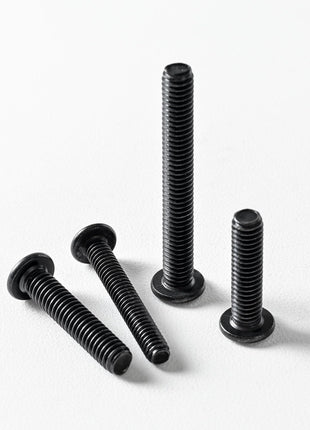 1/4-20 x 1 (25 Pack) Flat Head Hex Socket Cap Screws Bolts, Black Oxide 304 Stainless Steel 18-8, Hex Drive, Bright Finish, Fully Machine Thread