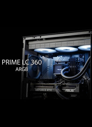 ASUS Prime LC 360 ARGB all-in-one AIO CPU liquid cooler AMD: AM5 & AM4 Intel: