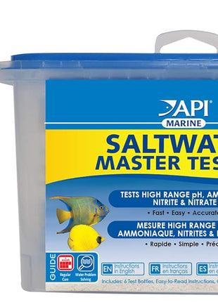API FRESHWATER MASTER TEST KIT 800-Test Freshwater Aquarium Water Master Test Kit, White, Single, Multi-colored
