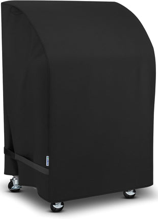 SunPatio 2 Burner Gas Grill Cover 32 inch, Heavy Duty Waterproof Small BBQ Grilling Cover, Compatible for Weber Char-Broil Nexgrill and More Grills with Collapsed Side Tables, All Weather Protection