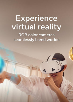 Meta Quest 3S 128GB | VR Without Wires — Gorilla Tag Cardboard Monkenaut Bundle — Amazon Exclusive —Access to 100+ Games with a 3-Month Trial of Meta Horizon+ Included