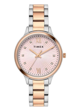 TIMEX Trendline Pink Round Dial Analog Women's Watch - TWTL12114