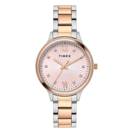 TIMEX Trendline Pink Round Dial Analog Women's Watch - TWTL12114