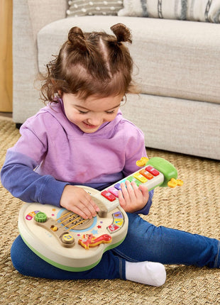 LeapFrog Strum and Count Wooden Guitar, Musical Toddler Toy