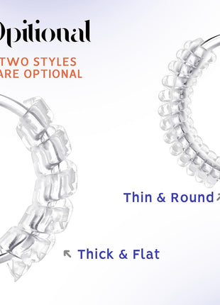 Ring Size Adjuster for Loose Rings,12 Pack-4 Sizes Invisible Transparent Silicone Guards Clip Jewelry Fitter Resizer,Fit Almost Any Ring for Women and Men