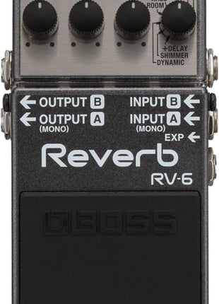BOSS RV 6 Reverb Guitar Pedal (RV 6)
