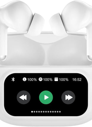 Adesso Xtream T3 Bluetooth Wireless Earbuds with ANC | Touch Controlled Wireless Charging Case