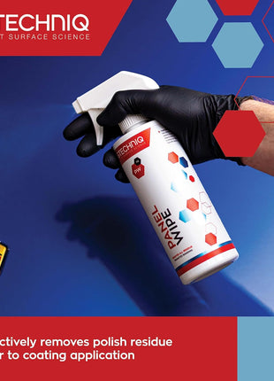 Gtechniq Panel Wipe for Car Cleaning, 8.5 fl oz | Pre-Sealant Removes and Dissolves All Polish Residues, Leaves Hygienic Surface, Fragrance-Free, Lasting Results