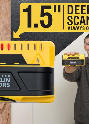 Franklin Sensors ProSensor M150/X990 Stud Finder with Live Wire Detection and 9-Sensors, Wood & Metal Stud Detector/Wall Scanner, Made in The USA