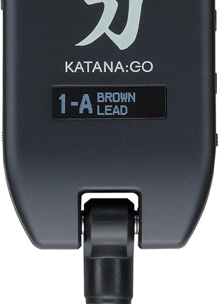 BOSS KATANA:GO | Personal Headphone Amplifier for Guitar & Bass | Ready To Play Sounds from Stage Class Katana Amps | Advanced Spatial Technology | Edit Tones & Stream Backing Music via Bluetooth