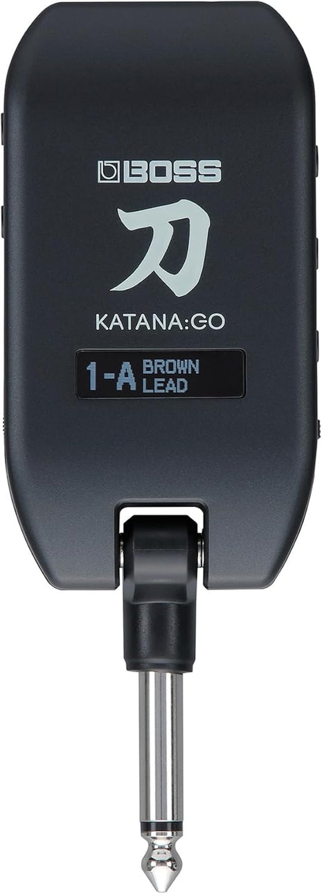 BOSS KATANA:GO | Personal Headphone Amplifier for Guitar & Bass | Ready To Play Sounds from Stage Class Katana Amps | Advanced Spatial Technology | Edit Tones & Stream Backing Music via Bluetooth