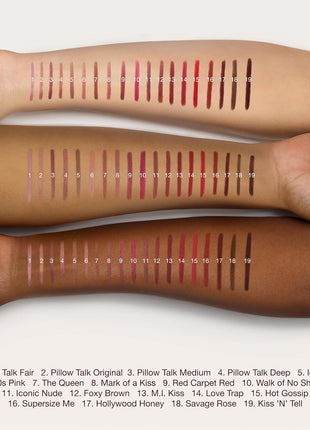 Charlotte Tilbury Lip Cheat Lip Liner Pencil - Gives Lips a Fuller-Looking, Defined Pout - Enriched with Jojoba Oil & Hyaluronic Acid - Waterproof, Smudge-Proof & Transfer-Proof