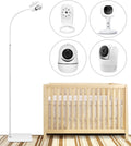 Flexible Adjustable Height Floor Stand Mount for Infant Optics DXR-8 Pro and Hellobaby HB6560/HB6550 HB65/HB66/HB248 and Also Compatible with The Nanit Pro Smart Baby Monitor & Flex Stand