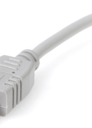 StarTech 1-Feet Mini USB 2.0 Cable - A to Mini B (USB2HABM1)