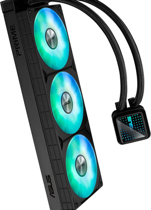 ASUS Prime LC 360 ARGB All-in-one AIO CPU Liquid Cooler AMD: AM5 & AM4 Intel: LGA 1851, 1700, 1200, 115x Specially Designed CPU Contact Area, Infinity Mirror, pre-Installed ARGB Fans, 6 Year Warranty