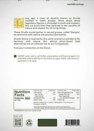 Lactic Acid Powder - Vegan, Non-GMO, Gluten-Free, OU Kosher - 8 oz