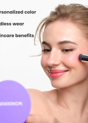 Wonderskin Cream Blush Stick pH-Activated - pHlush Stick, Blush for Cheeks