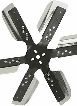 Derale 17019 19hd Ss Flxfn Blkspi Std