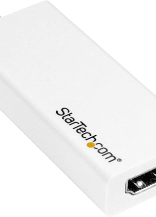 StarTech.com USB C to HDMI Adapter - White - Thunderbolt 3 Compatible - USB-C Adapter - USB Type C to HDMI Dongle Converter