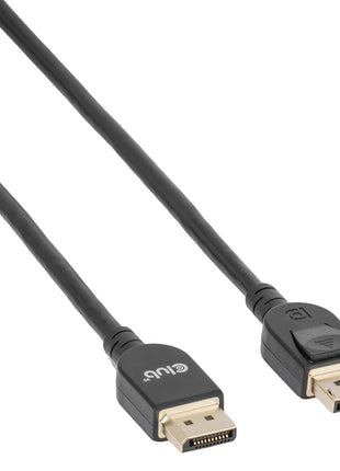 Club3D CAC-1060 VESA Certified DisplayPort to DisplayPort 1.4/Hbr3 M/M Cable DP 1.4 8K 60Hz 3m- 9.84ft | 32.4 Gbps bandwidth, male-to-male connectors, 28 AWG, CE & RoHS compliant, 2-year warranty