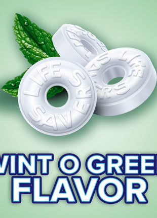 LIFE SAVERS Mints, Bulk Hard Candy Wint-O-Green Breath Mints, 44.93 oz Party Size