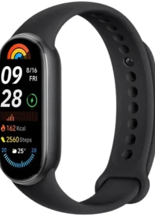 XIAOMI Smart Band 9 Global Version (2024) 1.62inch Amoled Display | 233 mAh Battery | up to 21 Days of Battery Life | Over 150 Workout Modes | BT 5.4 | 50M Water Resistant - Midnight Black