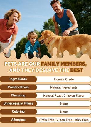 9 in 1 Mushroom Supplement for Dogs - Digestive, Cellular, Immune Health Support, Mushroom Immune Dog Chews Turkey Tail Mushroom for Dogs - Gut, Skin, Joint, Immune Health- Dog Lumps & Bumps