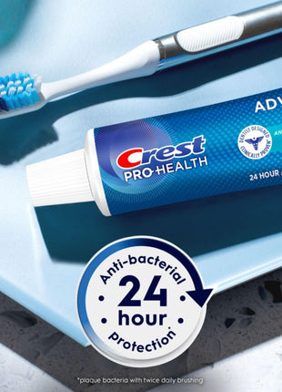 Crest Pro-Health Advanced Antibacterial Protection Toothpaste - Pack of 4, 5 Oz Tubes