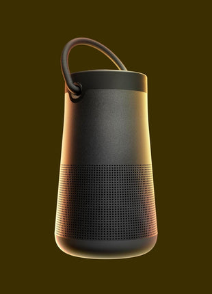 Bose SoundLink Revolve+ (Series II) Bluetooth Speaker, Portable Speaker with Microphone, Wireless and Water Resistant with 360 Degree Sound, Long Lasting Battery and Handle, Black