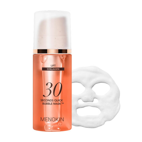 MENOKIN 30 Seconds Bubble Mask LIFT, Collagen Firming Face Mask, 3.21 fl oz