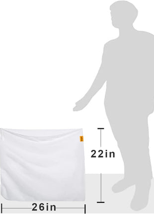 Brew Bag, 2 Pack Extra Large (26 inch x 22 inch) Straining Bag,Reusable Cold Brew Bags Fine Mesh Bag for Fruit Cider Apple Grape Wine Press Drawstring Straining Brew in a Bag