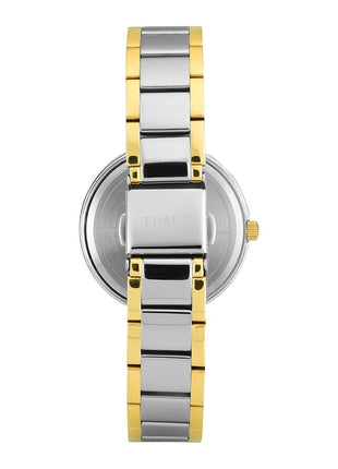 TIMEX Champagne Round Dial Analog Women's Watch - TWEL18711