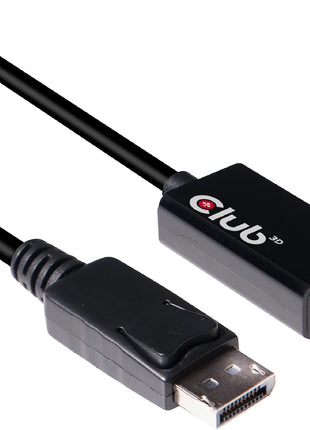 Club 3D CAC-1080 DisplayPort 1.4 to HDMI 2.0b HDR Active Adapter M/F | UHD 4096x2160 output, plug and play on Windows and Mac, links laptops and graphics cards to monitors and TVs
