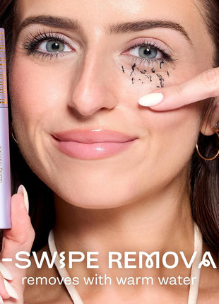 tarte tartelette tubing mascara – Lash Extensions in a Tube, Easy-to-Remove Eye Makeup, Clinically Proven to Volumize & Curl, 24Hr Smudge-Proof Longwear, Vegan & Cruelty-Free