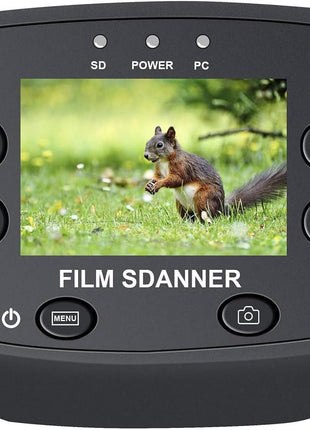 DIGITNOW! 135 Film Negative Scanner High Resolution Slide Viewer,Convert 35mm Film &Slide to Digital JPEG Save into SD Card, with Slide Mounts Feeder No Computer/Software Required