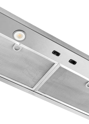 Broan Nu-Tone Broan-NuTone BBN1303SS Custom Built Insert with 2-Speed Exhaust Fan and Light, 300 Max Blower CFM, Stainless Steel, 30-Inch Range Hood Power Pack