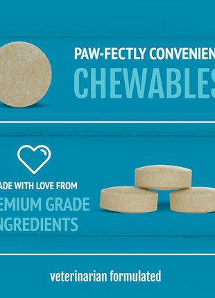Petnc Natural Care Brewers Yeast Dog Skin and Coat Supplement (250 Chewables), With B Vitamins, Antioxidants & Minerals, Promotes Healthy Skin & Glossy Coat, For Dogs 10 Lbs & Over
