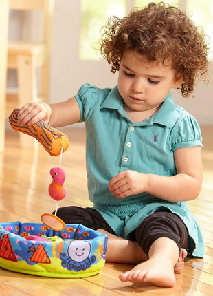 Melissa & Doug K's Kids Fish and Count Learning Game With 8 Numbered Fish to Catch and Release