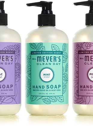 MRS. MEYER'S CLEAN DAY Hand Soap Refill, Lavender Scent, 33 Fl Oz Bottle