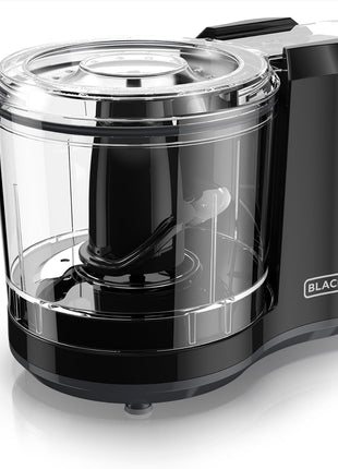 BLACK+DECKER 1.5-Cup Electric Food Chopper, One Touch Pulse, 150W Motor, Stay-Sharp Blade, Dishwasher Safe