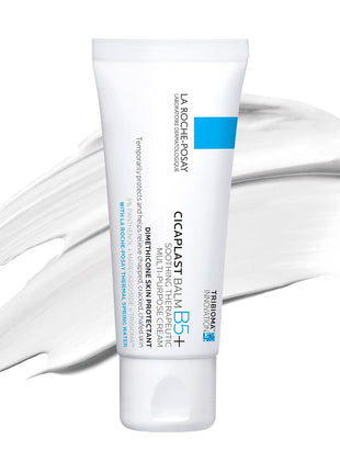 La Roche-Posay Cicaplast Balm B5 Skin Barrier Repair Cream with Centella Asiatica, Shea Butter & Panthenol | Multi-Purpose Healing Ointment for Dry, Irritated Skin | Face, Body & Hand Balm, Baby Safe