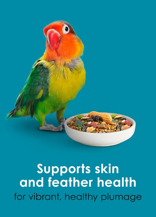 Kaytee Forti-Diet Pro Health Nourish+Protect Conure & Lovebird Food, Comprehensive Nutrition Backed by Science, Digestive Health, Immune Support, 4 pounds