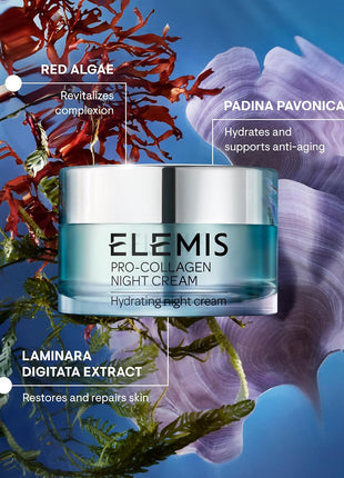 ELEMIS Pro-Collagen Night Cream for Face, Ultra Rich Moisturizer